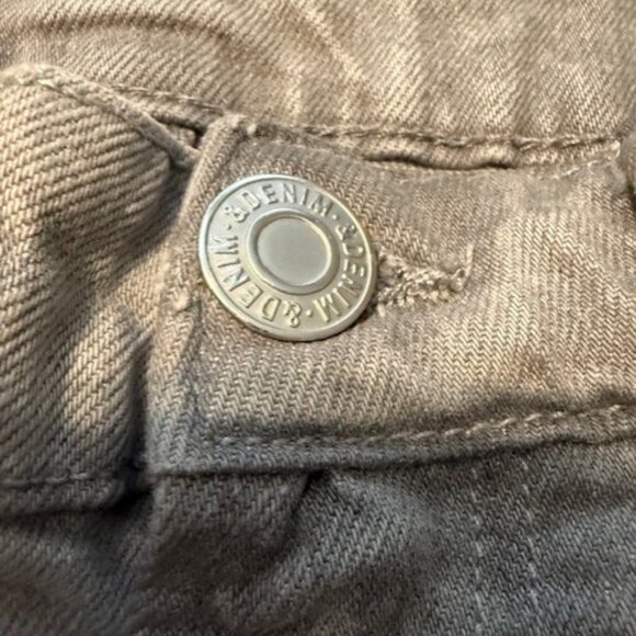 H&M Regular Fit Gray Denim Jeans 30x32 – Light Wash Casual Stretch Pants - Picture 8 of 10